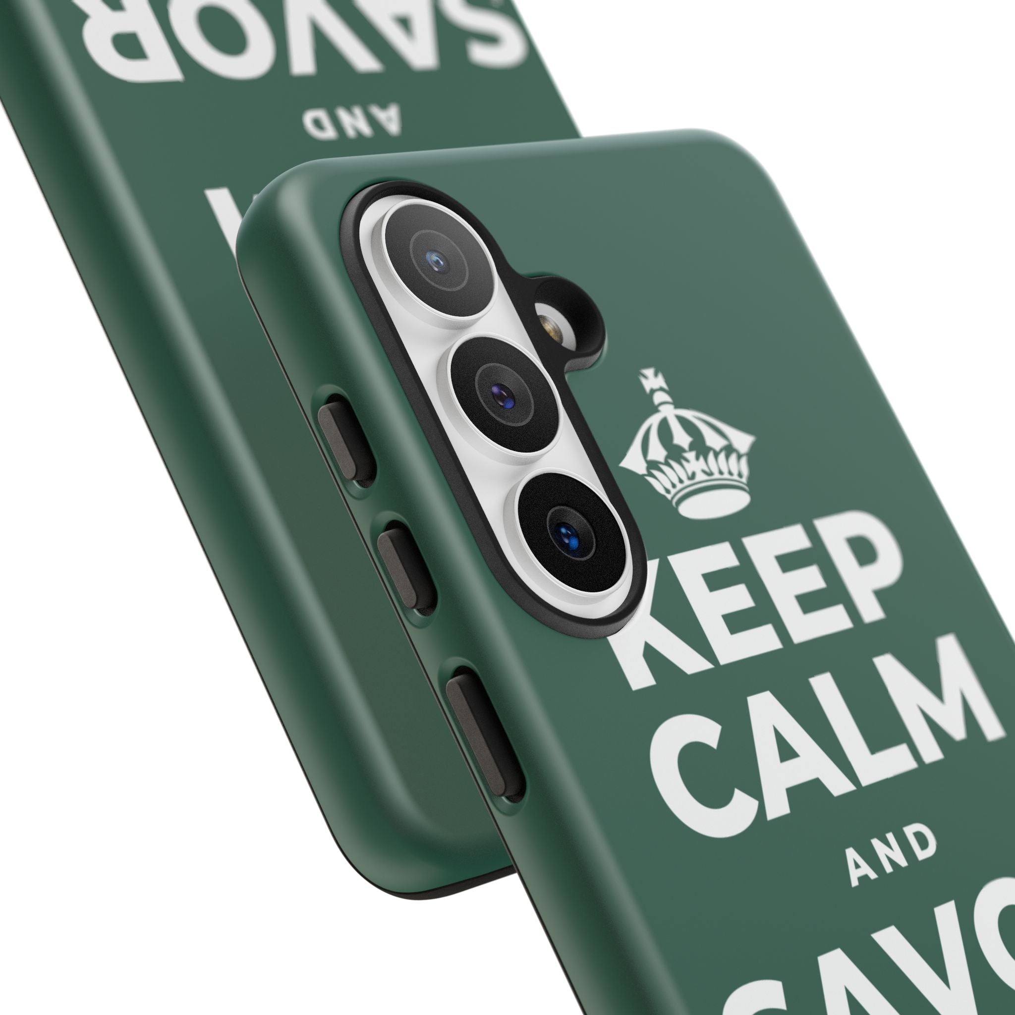 KEEP CALM AND SAVOR THE SIMPLE Phone Case