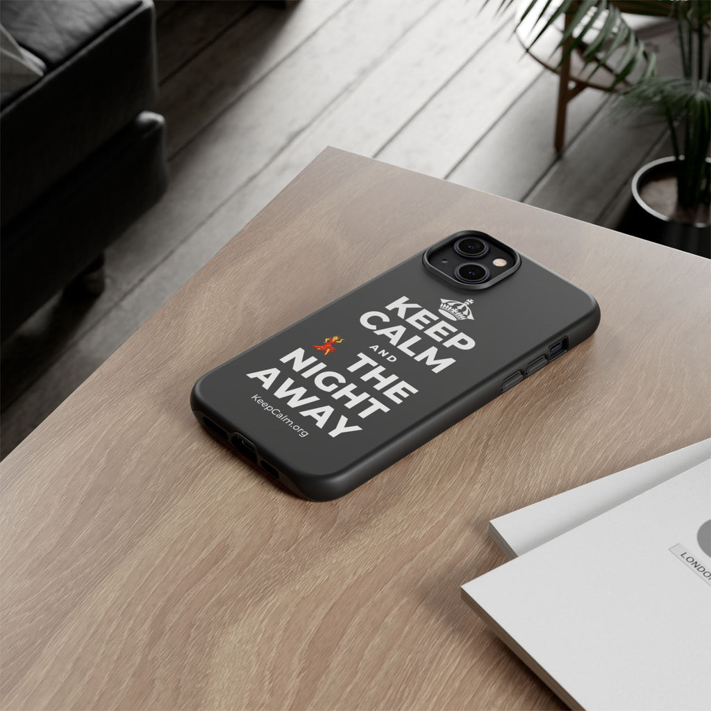 KEEP CALM AND 💃 THE NIGHT AWAY Phone Case