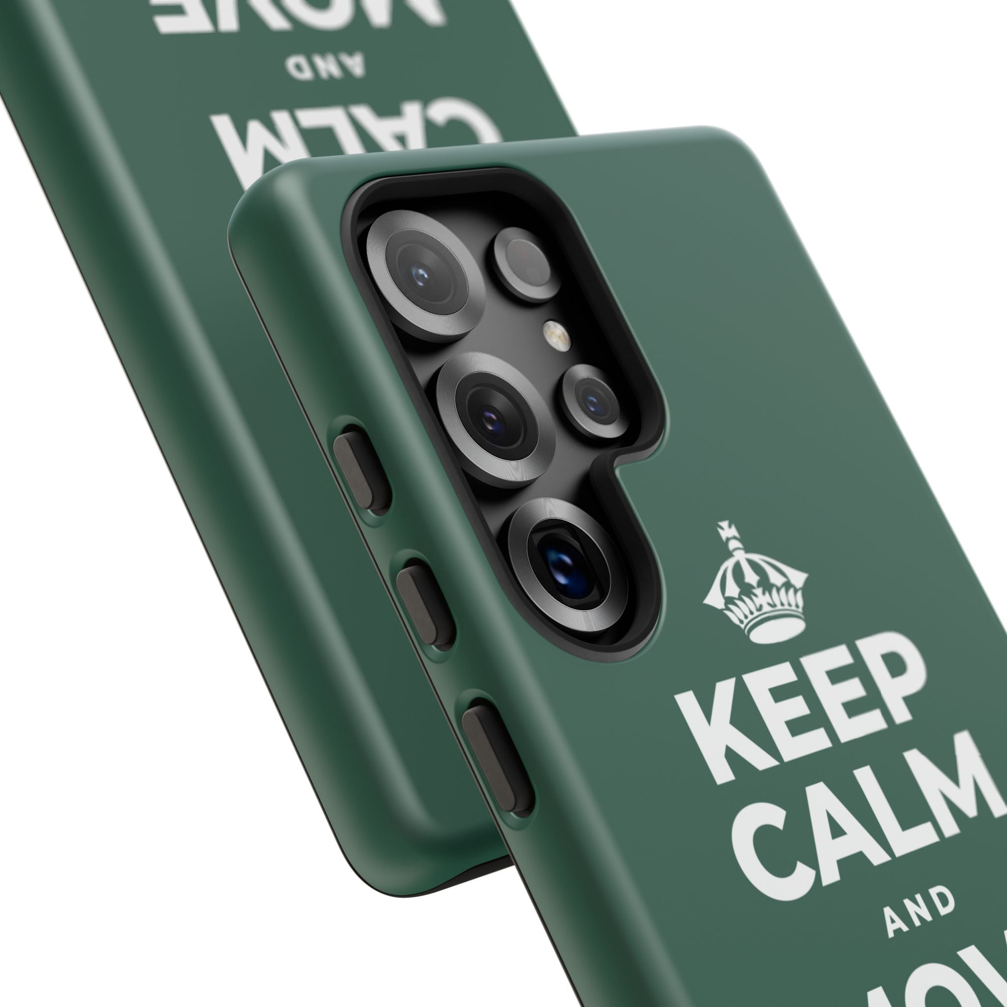 KEEP CALM AND MOVE FORWARD Phone Case