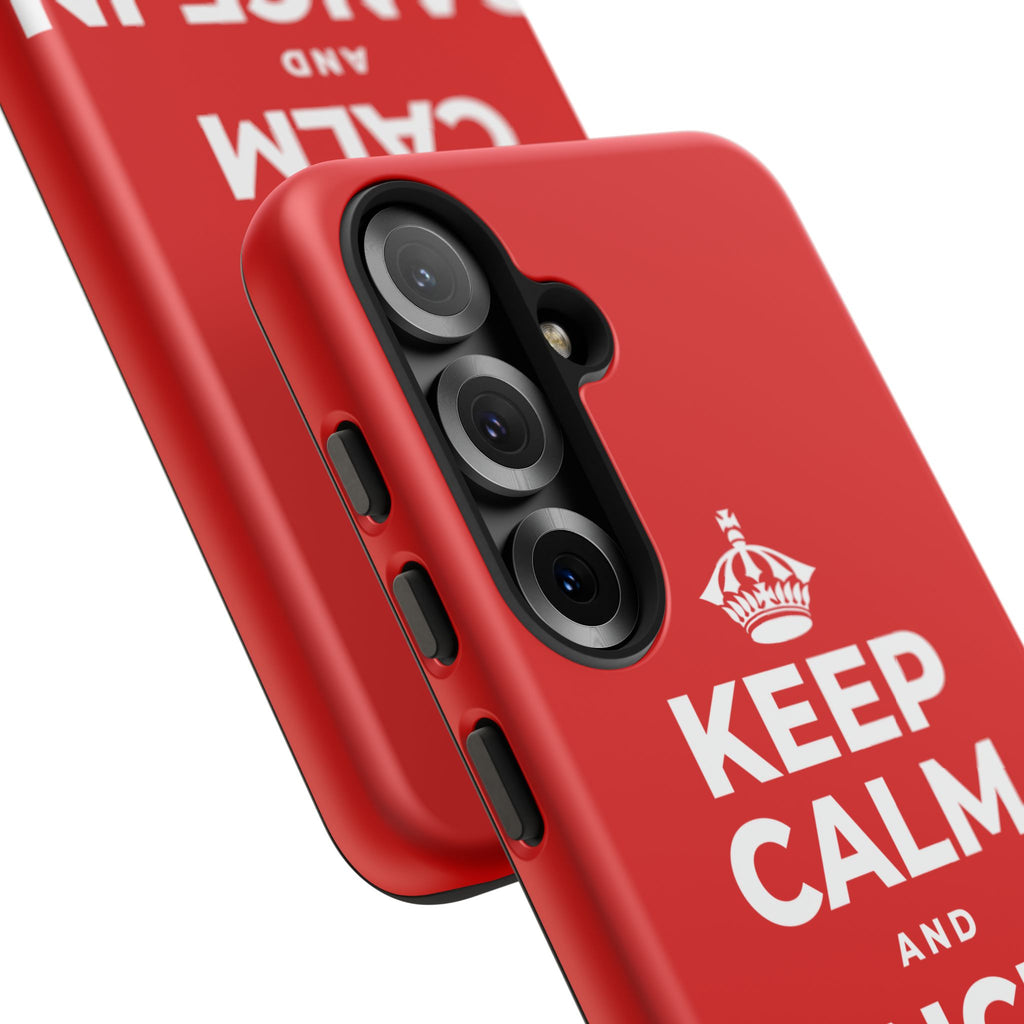 KEEP CALM AND DANCE IN THE SAND Phone Case