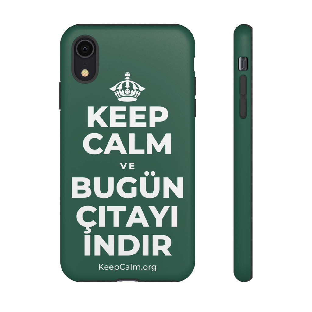 KEEP CALM VE BUGÜN ÇITAYI INDIR Phone Case