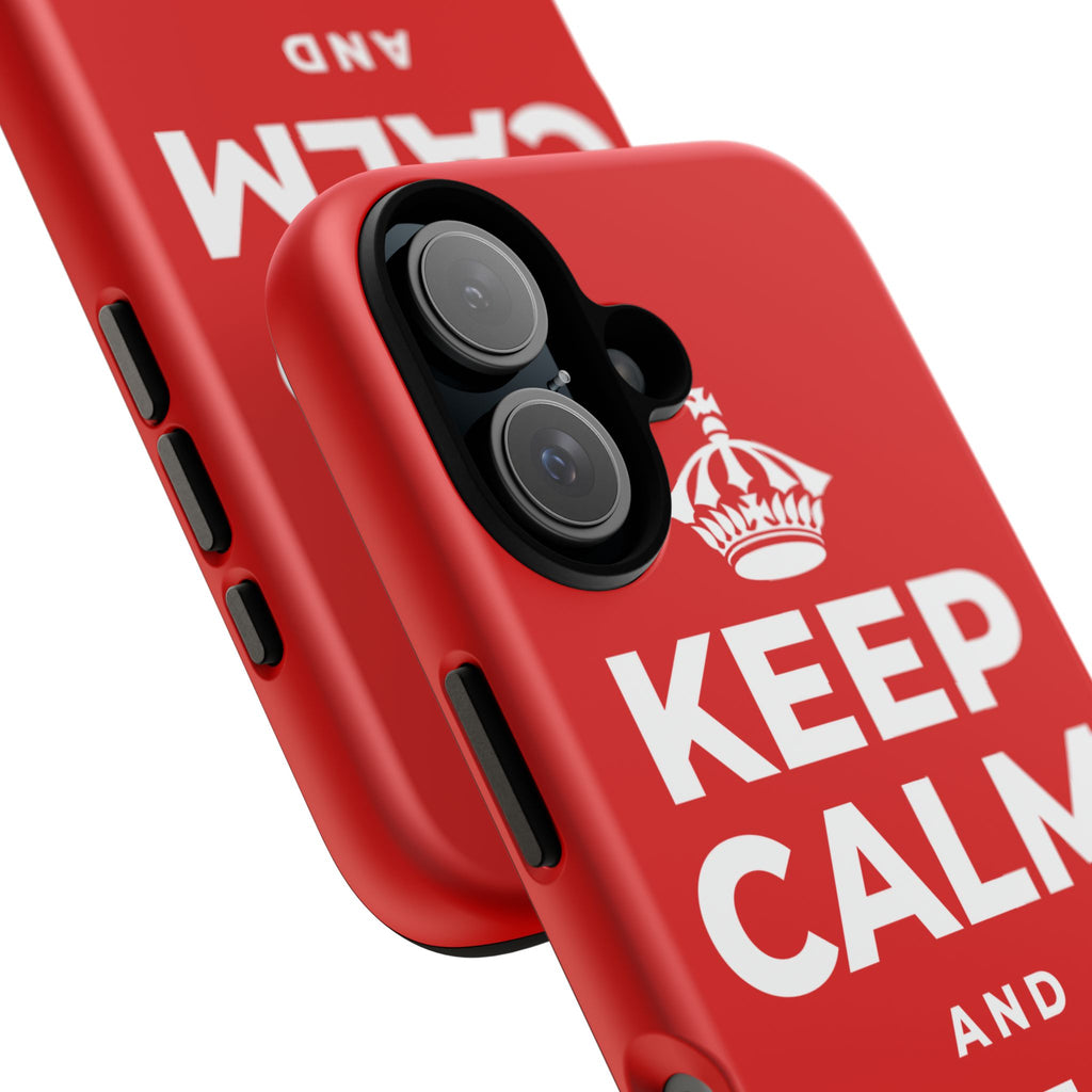 KEEP CALM AND ENJOY THIS Phone Case