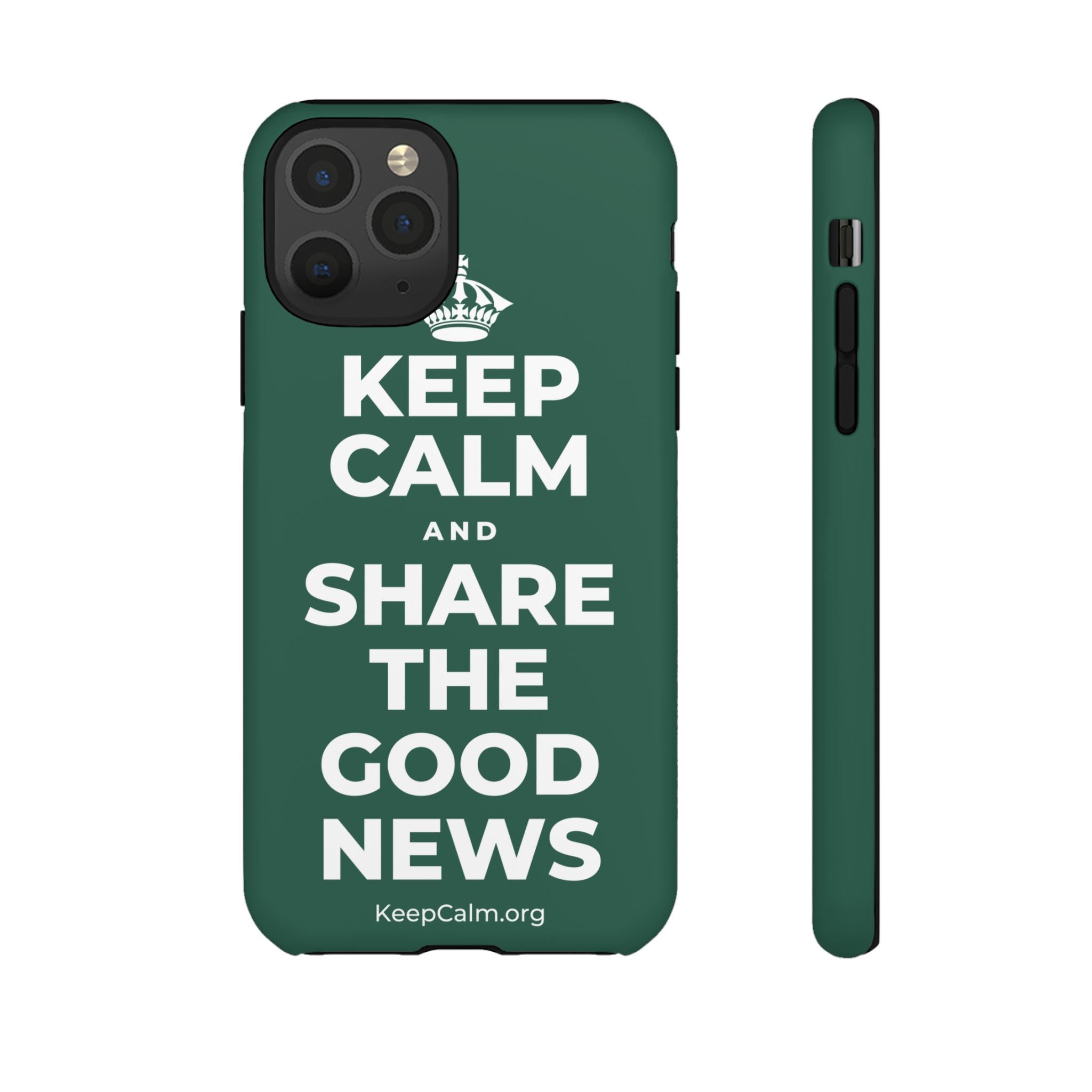 KEEP CALM AND SHARE THE GOOD NEWS Phone Case