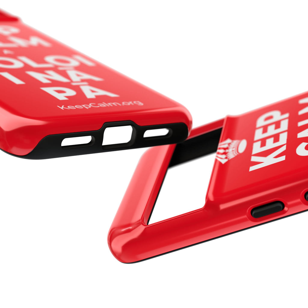 KEEP CALM A HOLOI I NĀ PĀ Phone Case