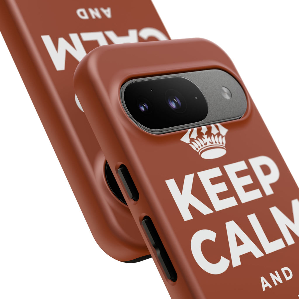 KEEP CALM AND CALL A FRIEND Phone Case