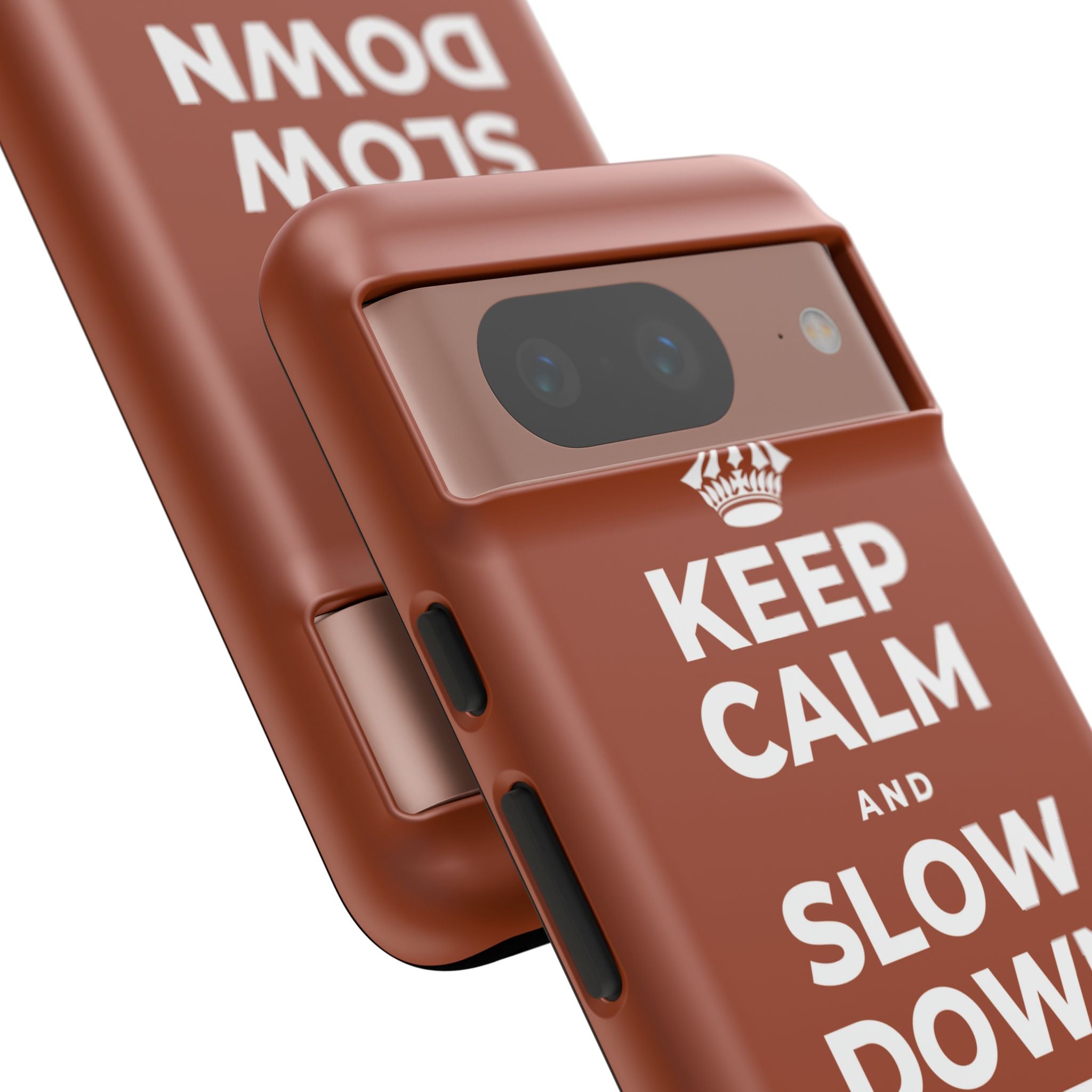 KEEP CALM AND SLOW DOWN WITH THE SEASON Phone Case