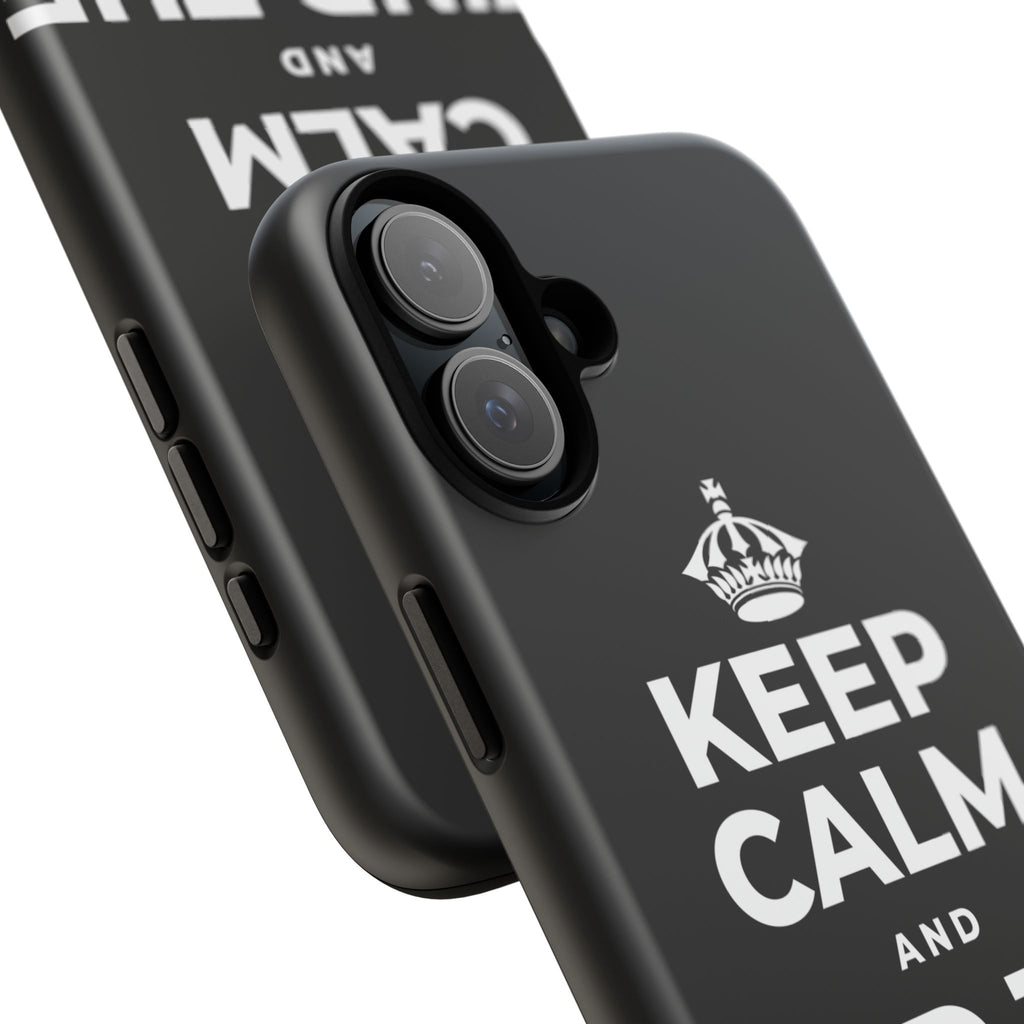 KEEP CALM AND FIND THE HORIZON Phone Case