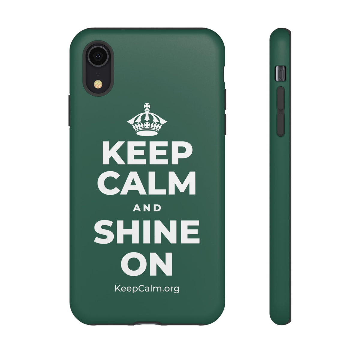KEEP CALM AND SHINE ON Phone Case