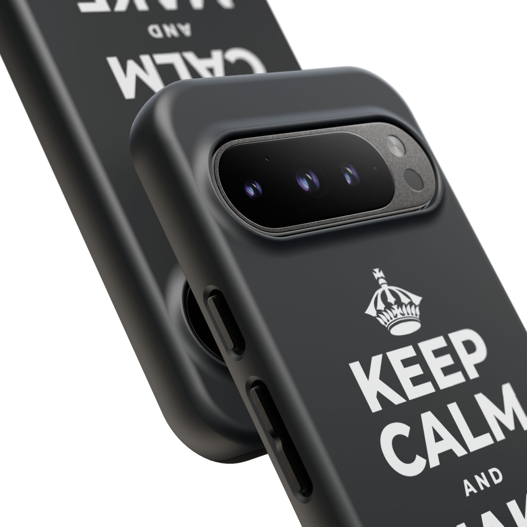 KEEP CALM AND MAKE MEMORIES Phone Case (Dark)