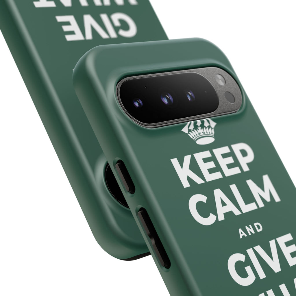 KEEP CALM AND GIVE WHAT YOU CAN Phone Case