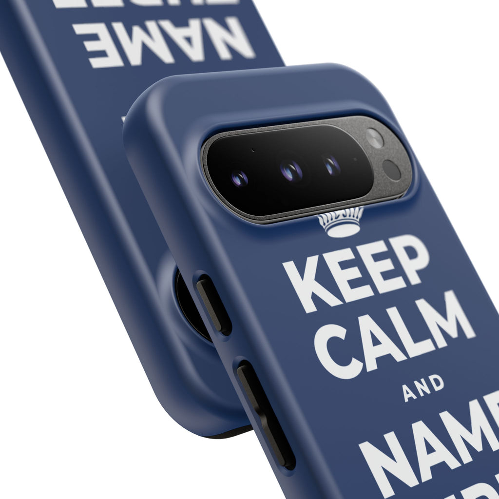 KEEP CALM AND NAME THREE GOOD THINGS Phone Case