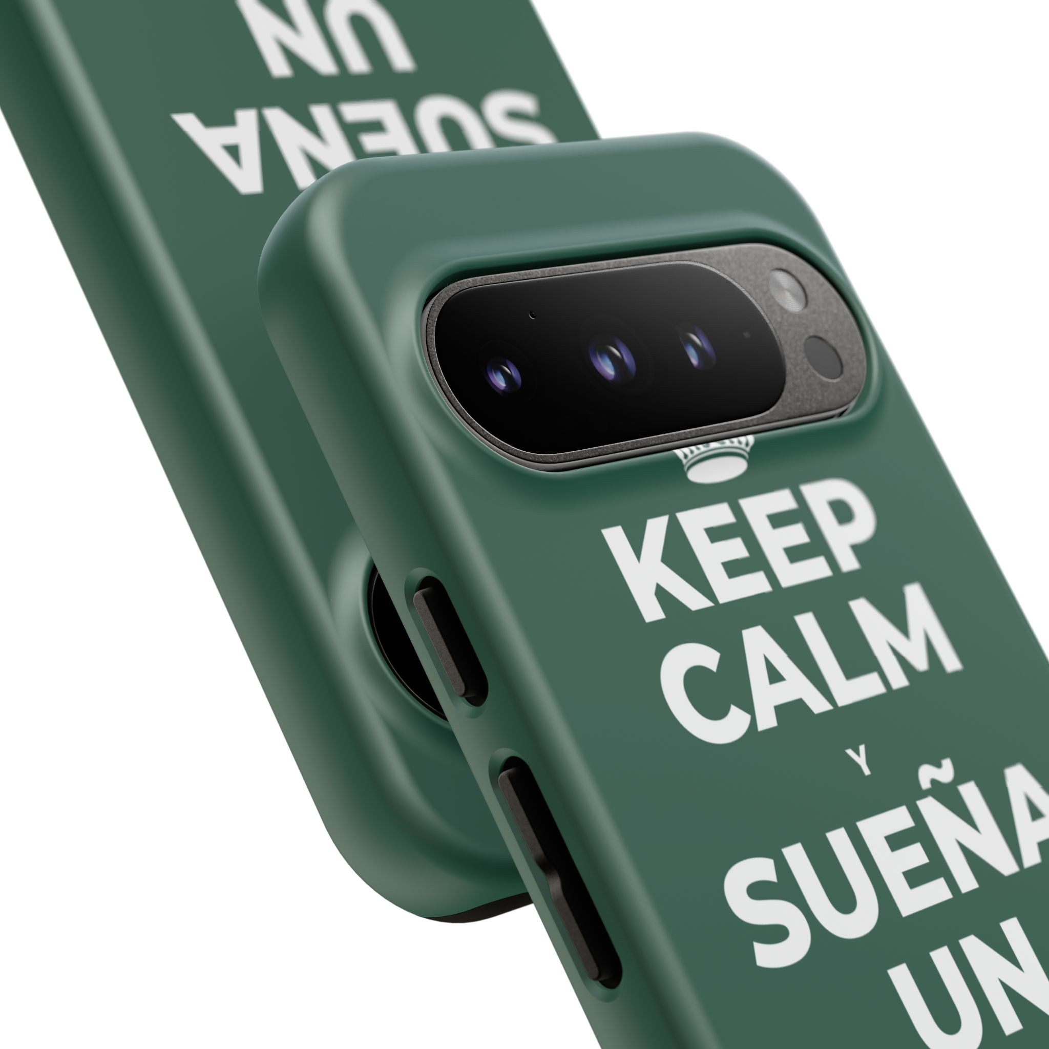 KEEP CALM Y SUEÑA UN POCO MÁS GRANDE Phone Case