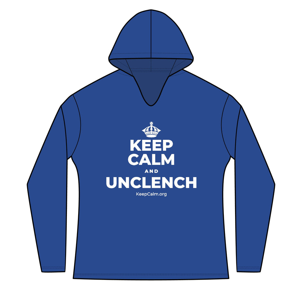 KEEP CALM AND UNCLENCH Women's Long Sleeve Hoodie