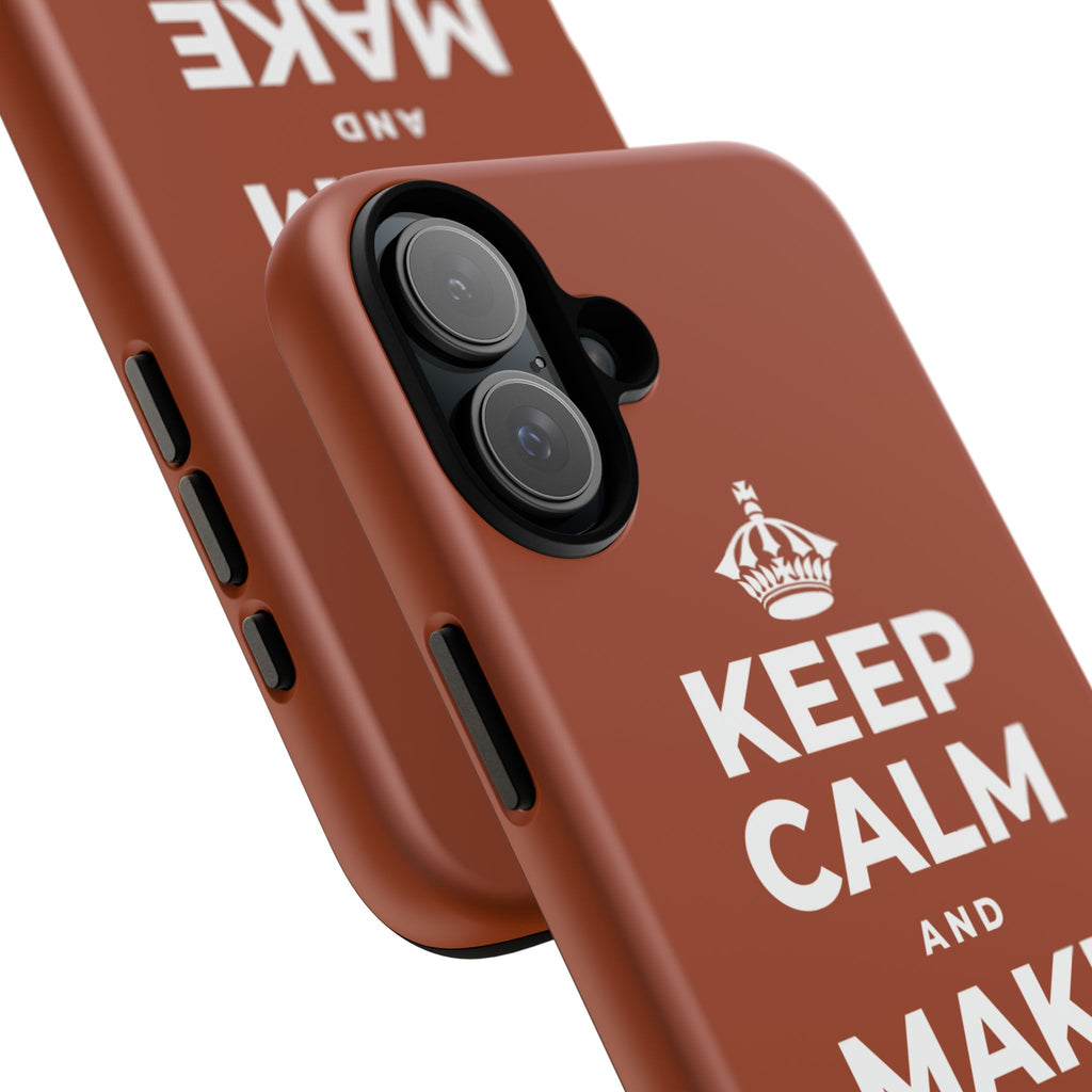 KEEP CALM AND MAKE YOUR MOVE Phone Case