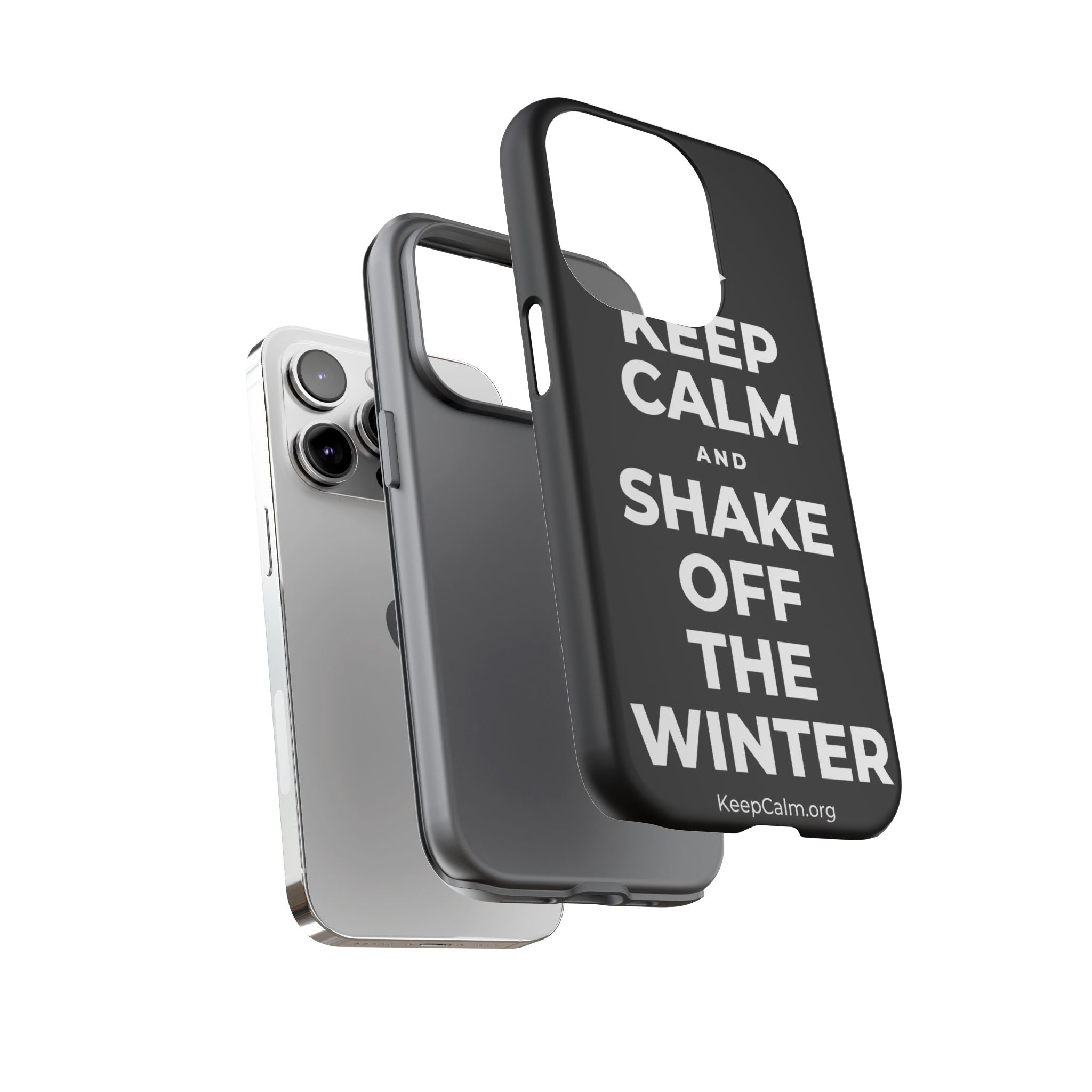 KEEP CALM AND SHAKE OFF THE WINTER Phone Case