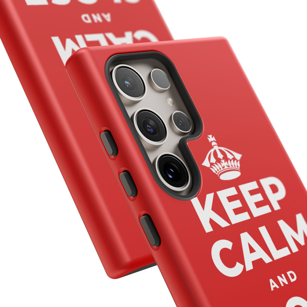KEEP CALM AND CLOSE THE 💻 Phone Case