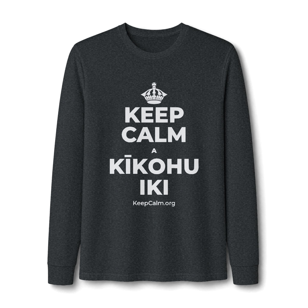 KEEP CALM A KĪKOHU IKI Long Sleeve Tee