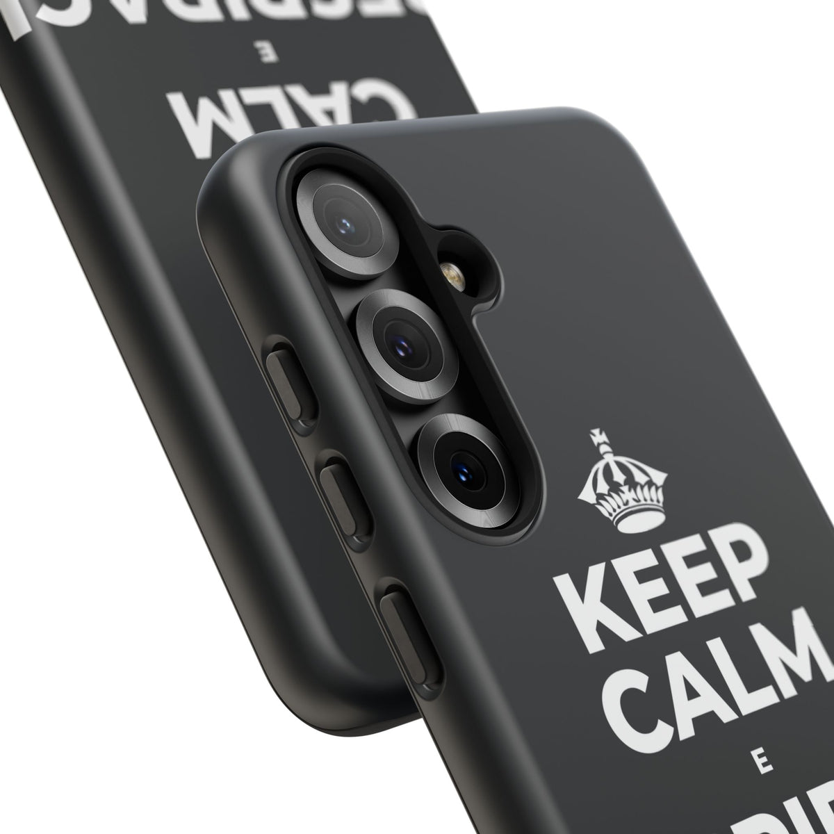 KEEP CALM E RESPIRACI SOPRA Phone Case (Dark)