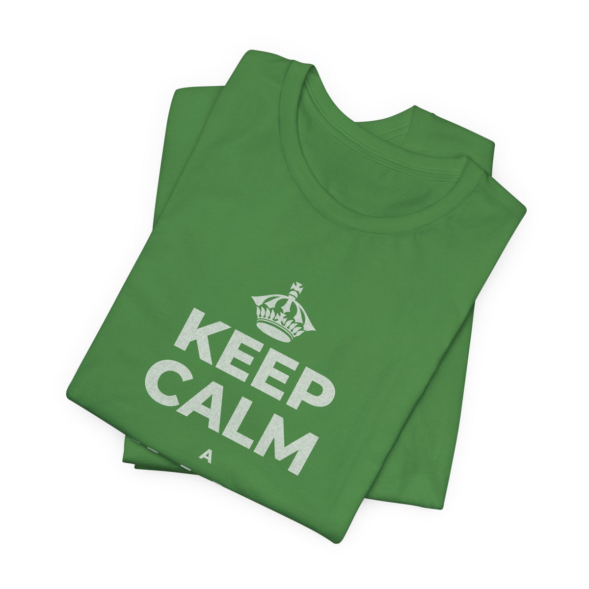 KEEP CALM A ʻIMI I KOU MĀLIE T-Shirt (Baby Blue–Silver)