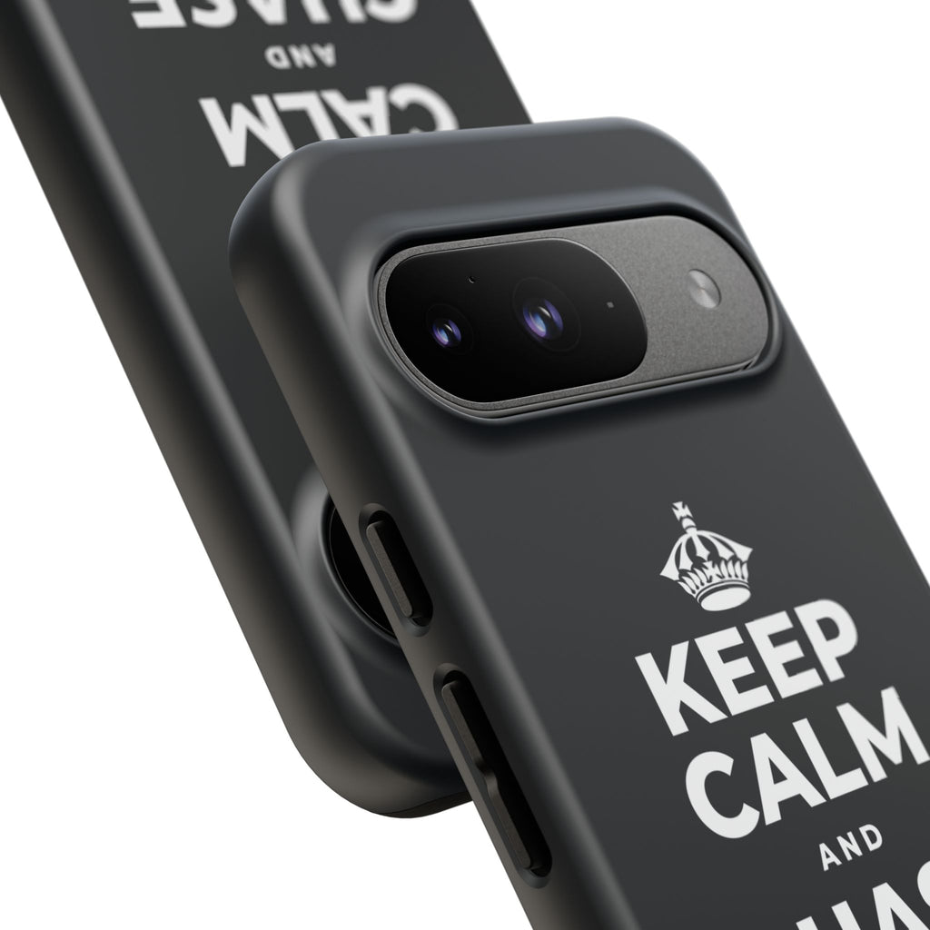 KEEP CALM AND CHASE GREATNESS Phone Case (Dark)
