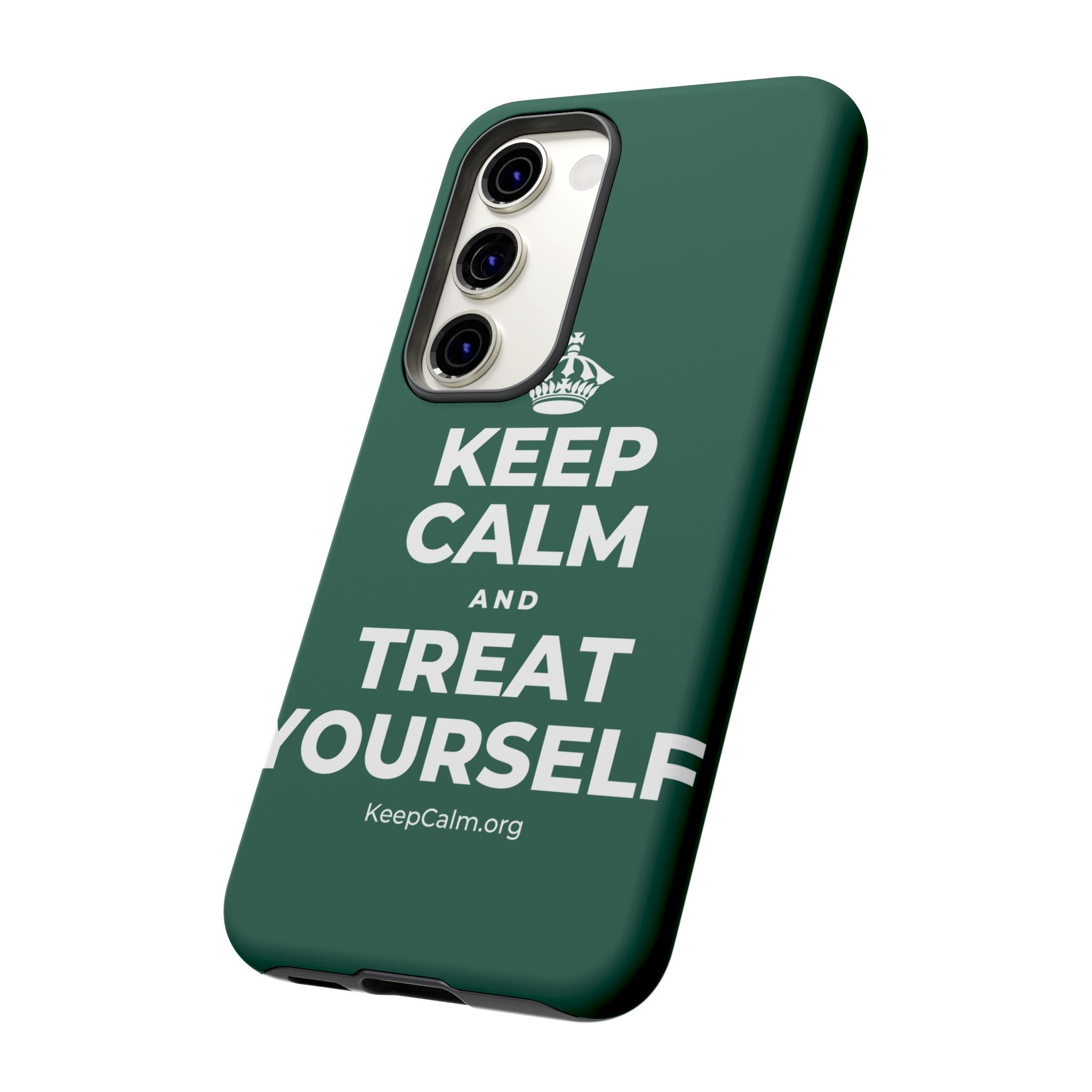 KEEP CALM AND TREAT YOURSELF Phone Case