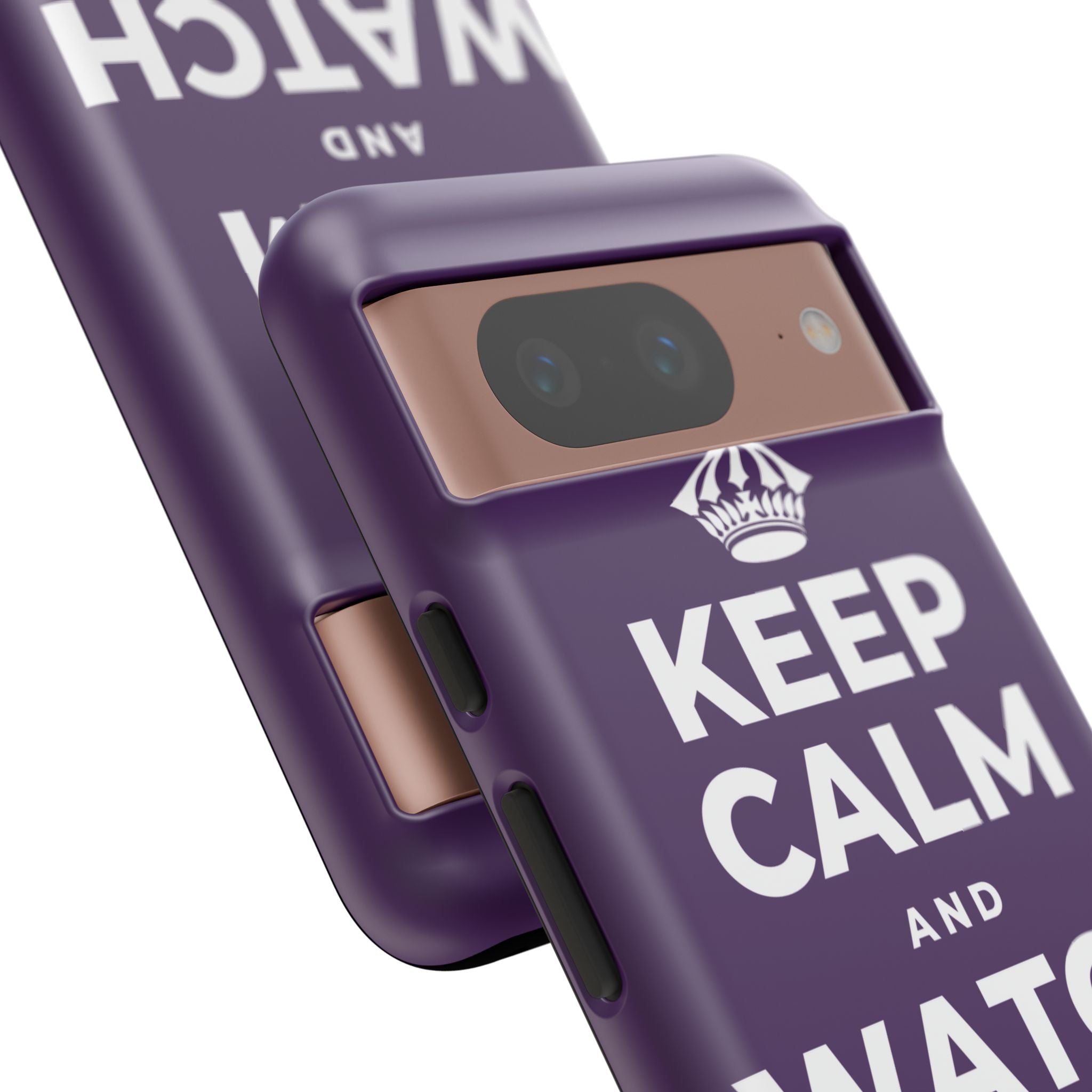 KEEP CALM AND WATCH THE CLOUDS Phone Case