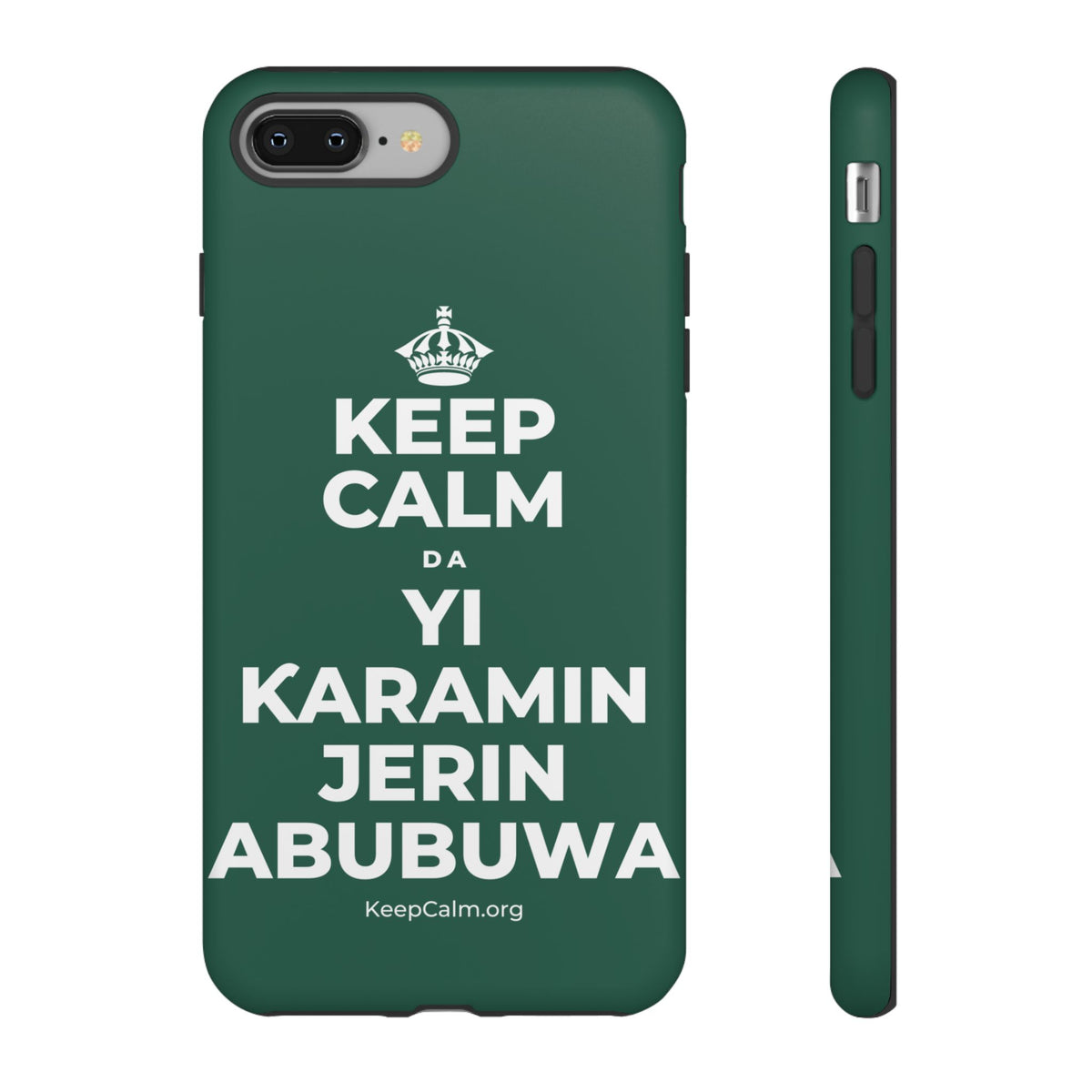KEEP CALM DA YI ƘARAMIN JERIN ABUBUWA Phone Case