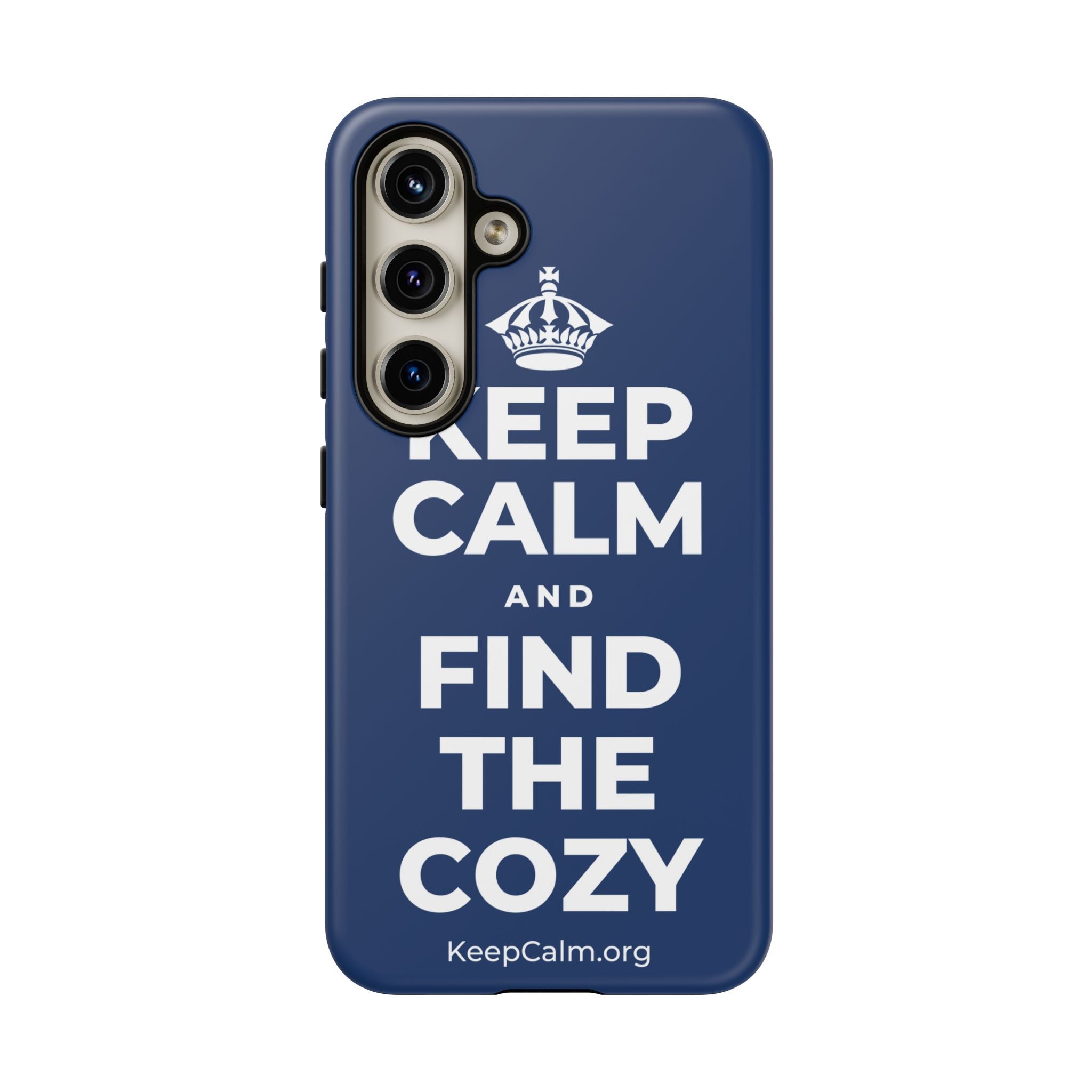 KEEP CALM AND FIND THE COZY Phone Case