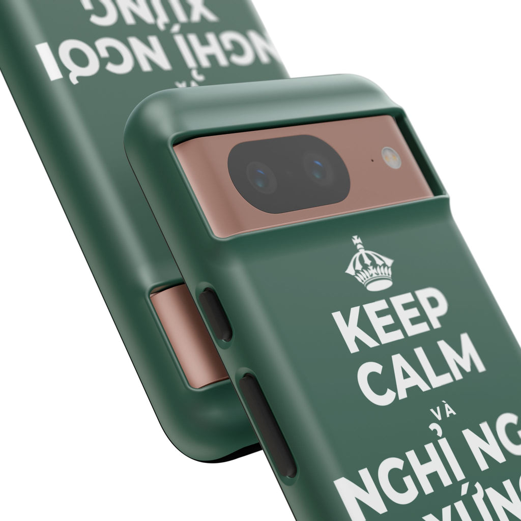 KEEP CALM VÀ NGHỈ NGƠI XỨNG ĐÁNG CỦA BẠN Phone Case