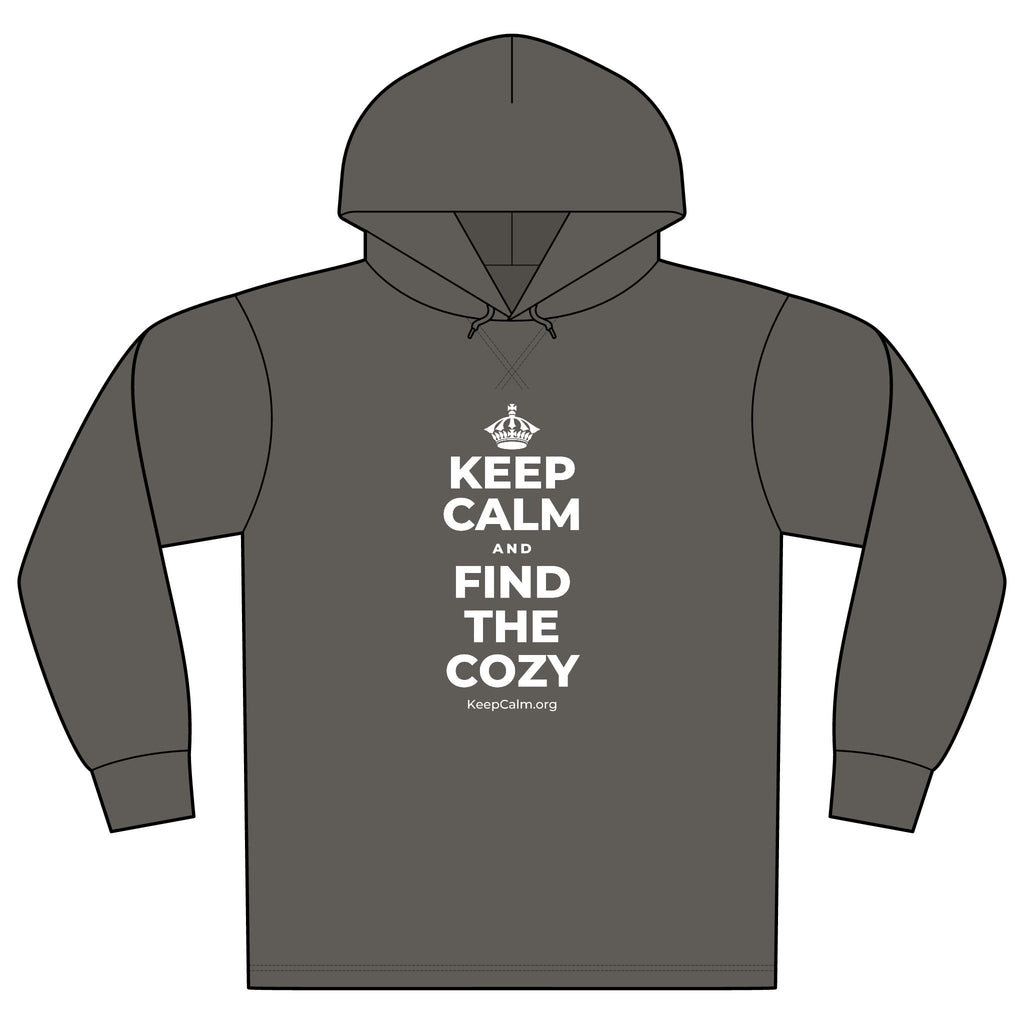 KEEP CALM AND FIND THE COZY Organic Hoodie Tee