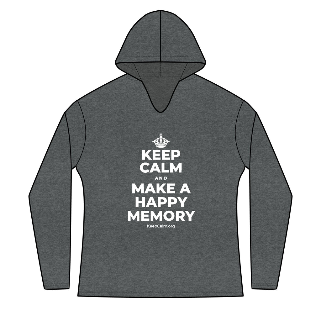 KEEP CALM AND MAKE A HAPPY MEMORY Women's Long Sleeve Hoodie
