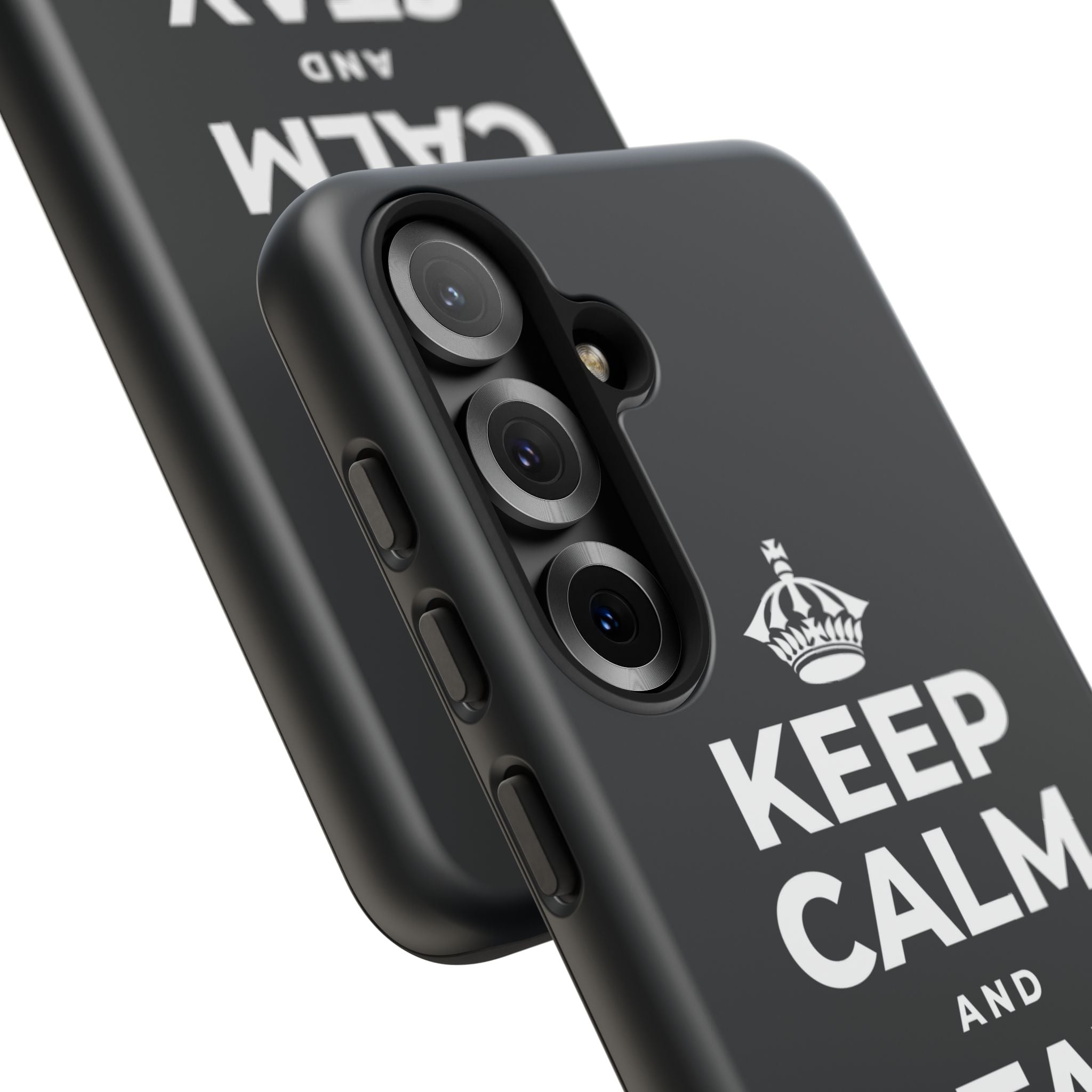 KEEP CALM AND STAY FEARLESS Phone Case (Dark)
