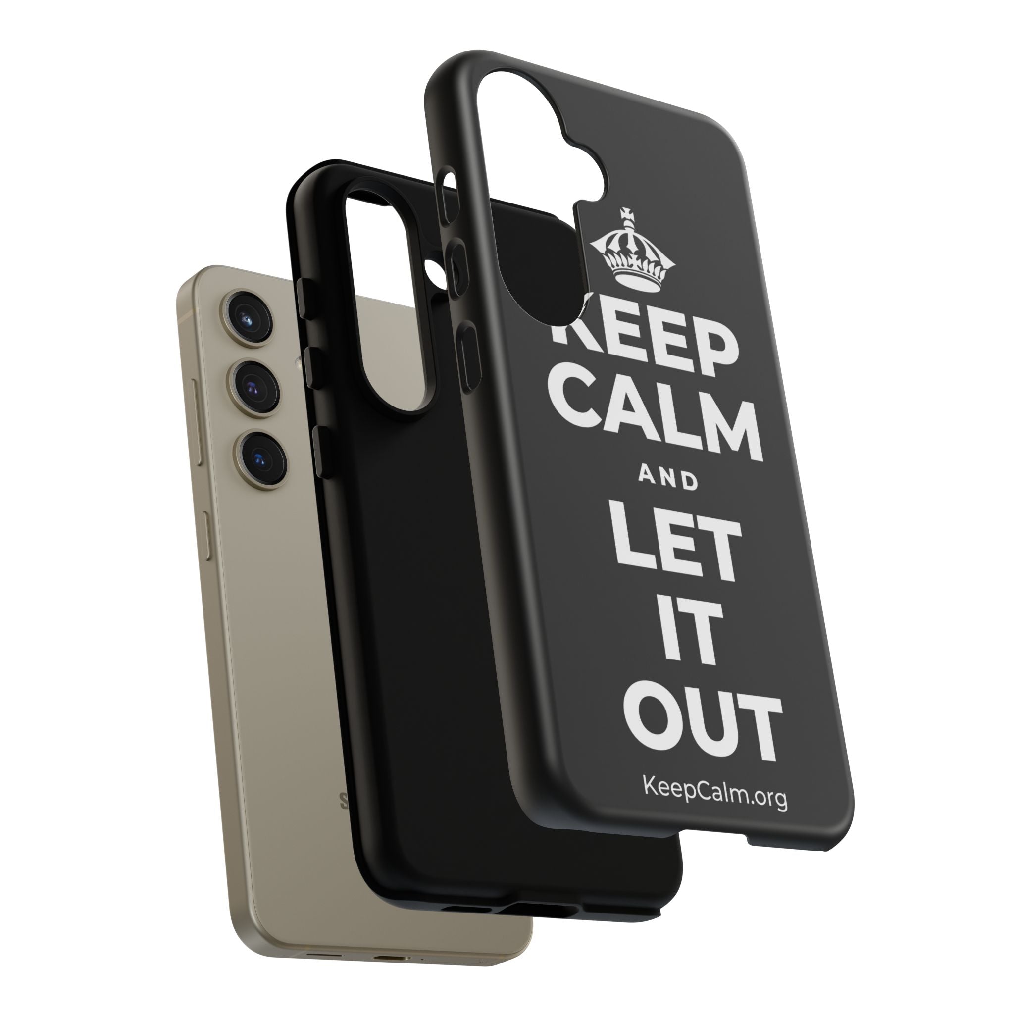 KEEP CALM AND LET IT OUT Phone Case