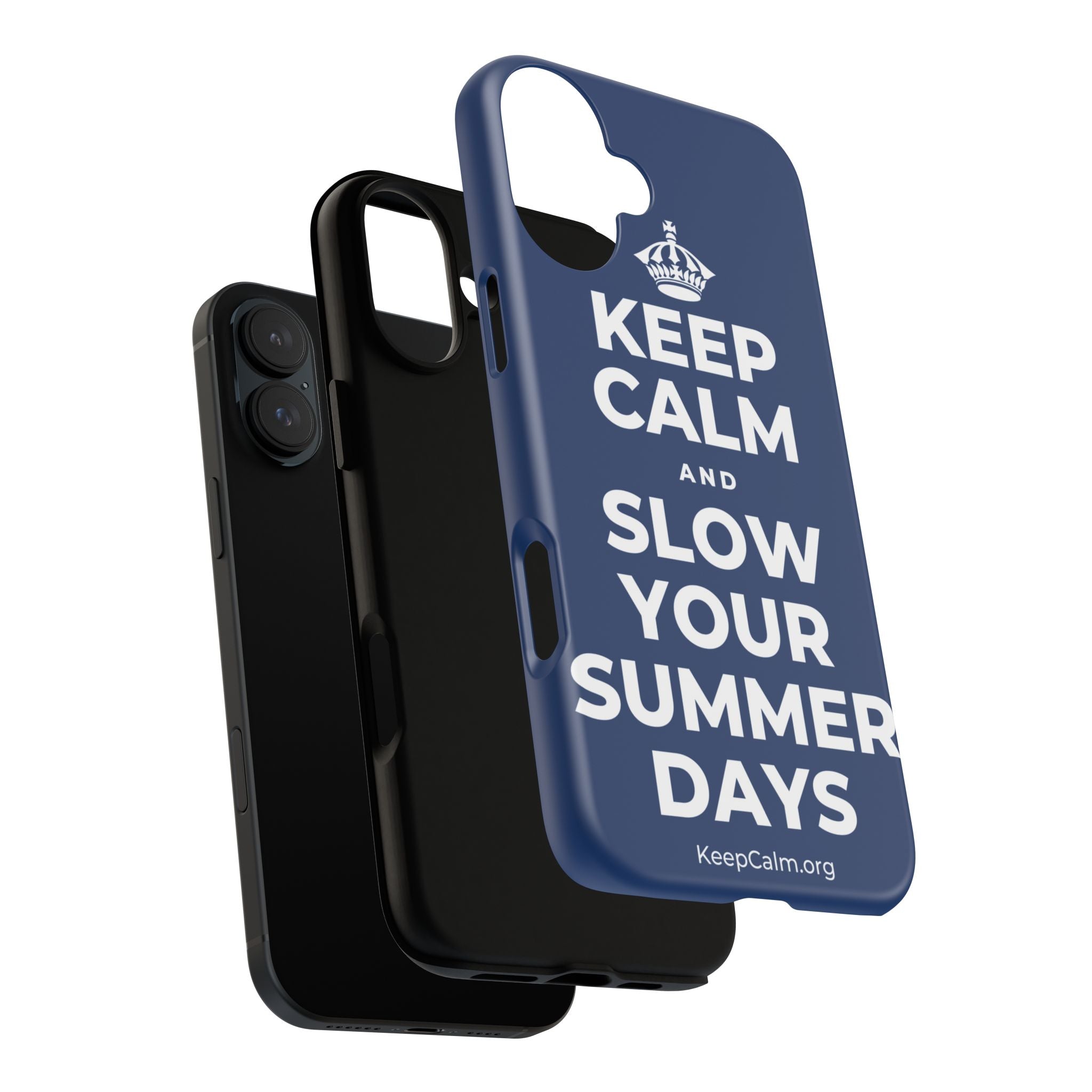 KEEP CALM AND SLOW YOUR SUMMER DAYS Phone Case