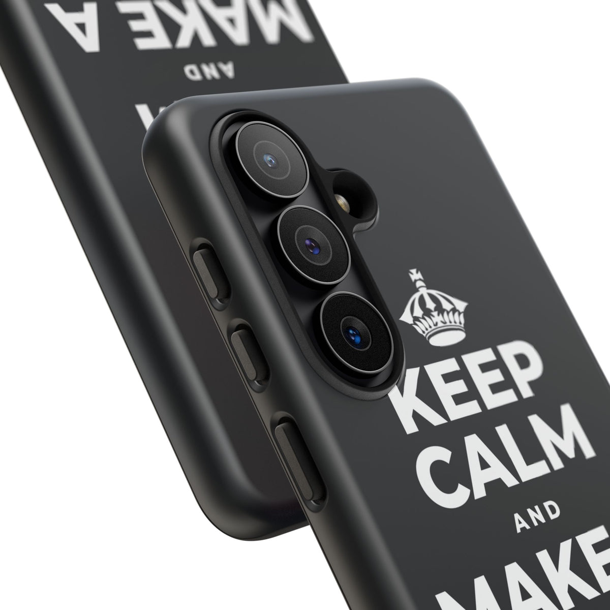 KEEP CALM AND MAKE A HAPPY MEMORY Phone Case (Dark)