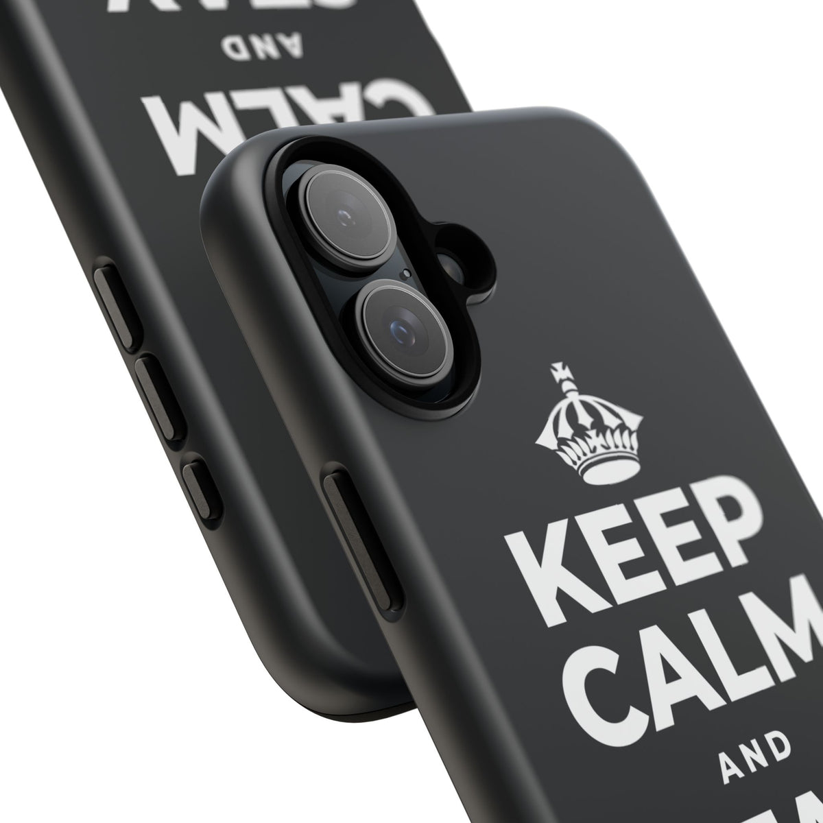KEEP CALM AND STAY CLOSE Phone Case (Dark)