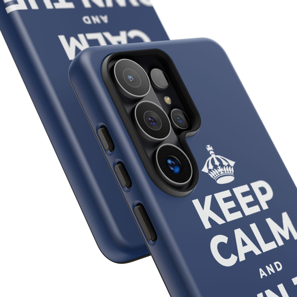 KEEP CALM AND OWN THE NIGHT Phone Case