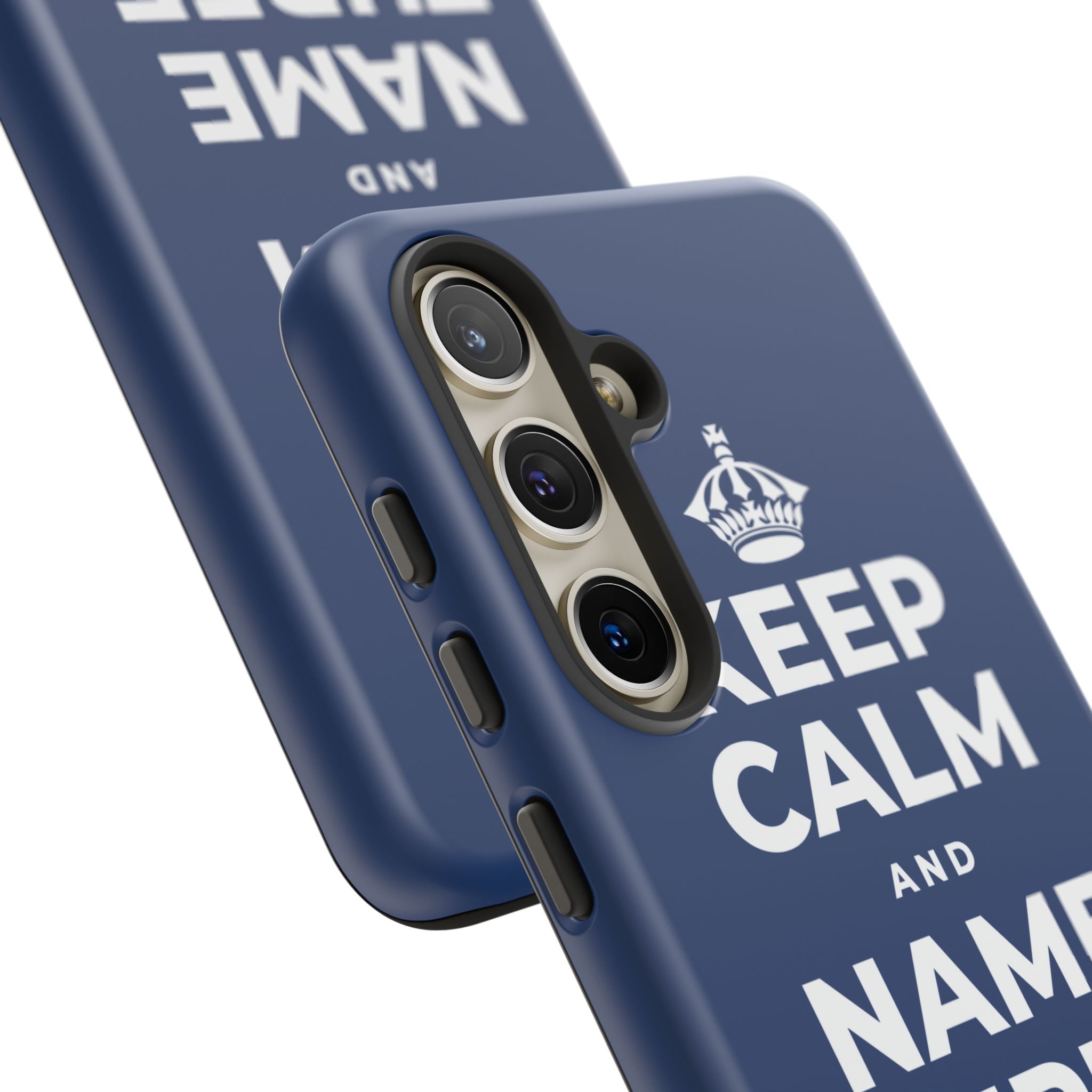 KEEP CALM AND NAME THREE GOOD THINGS Phone Case
