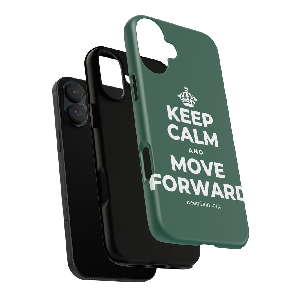 KEEP CALM AND MOVE FORWARD Phone Case
