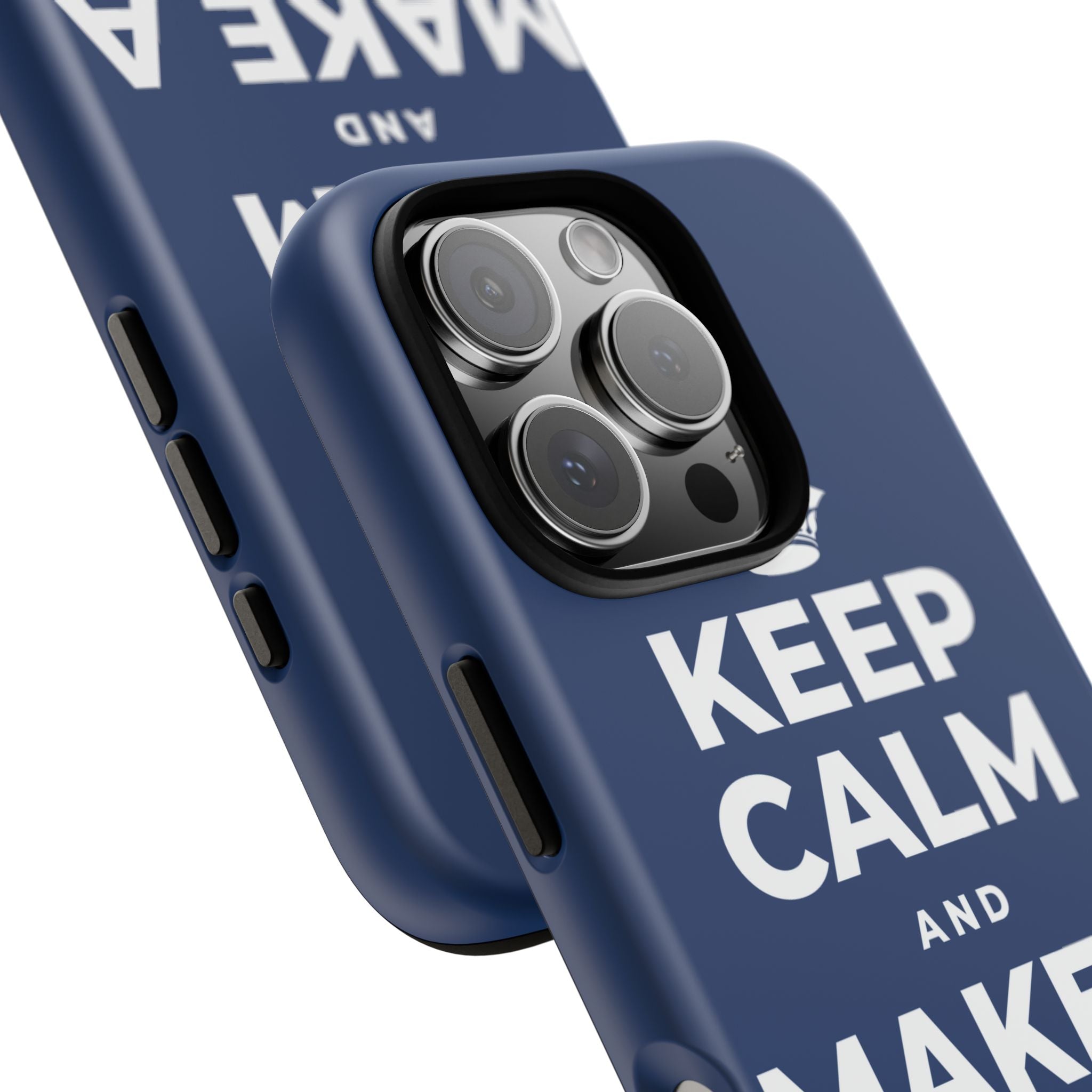 KEEP CALM AND MAKE A WARM MEMORY Phone Case