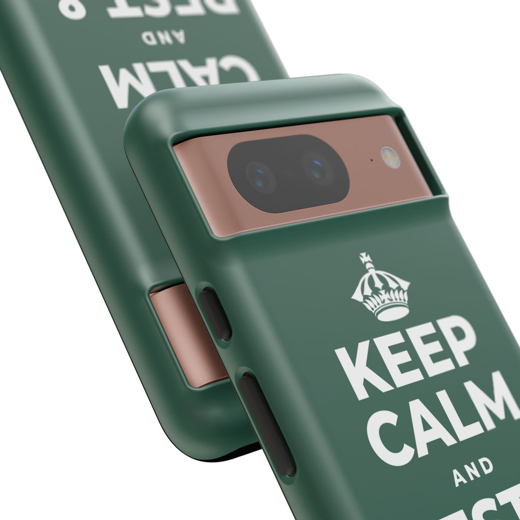 KEEP CALM AND REST & RECOVER Phone Case