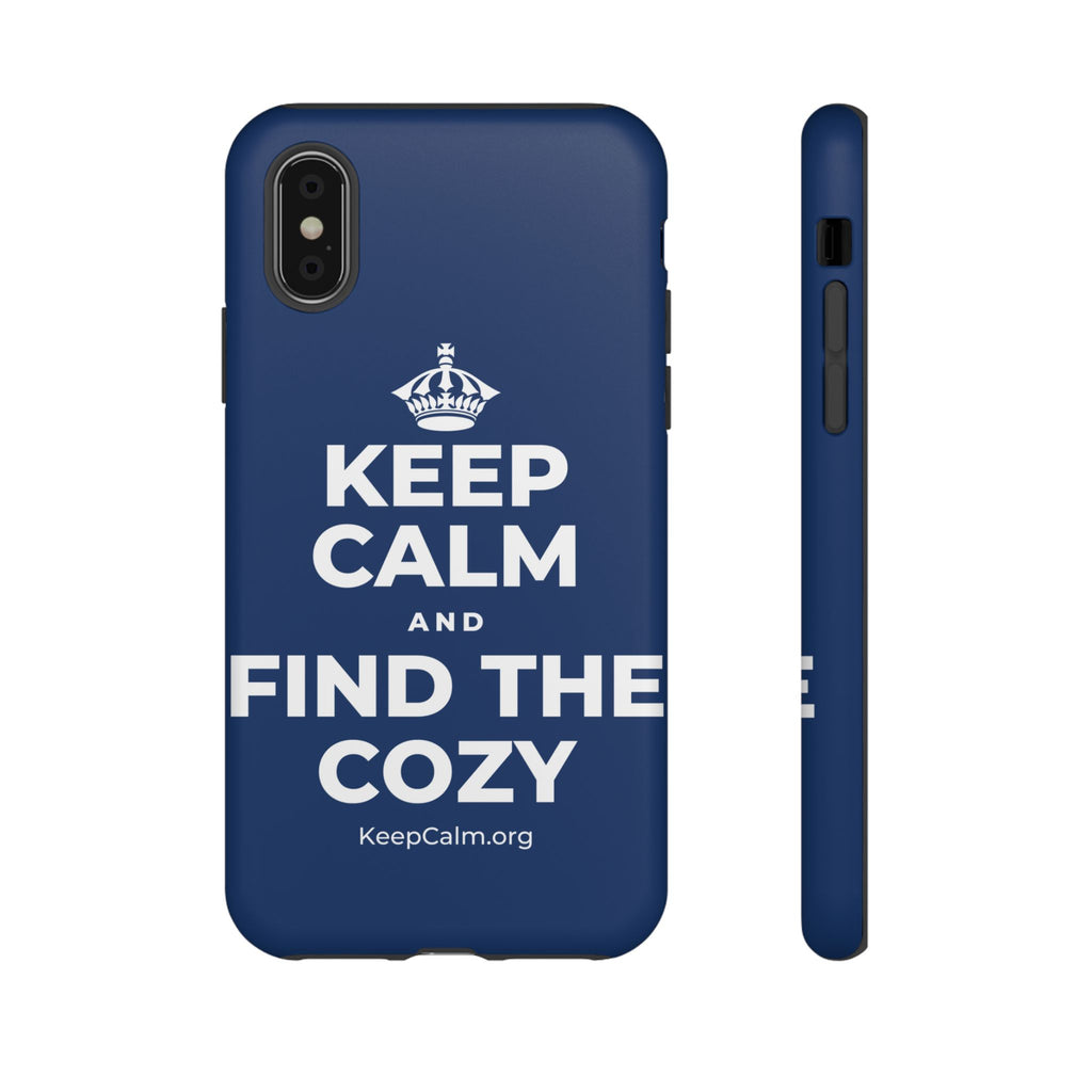 KEEP CALM AND FIND THE COZY Phone Case