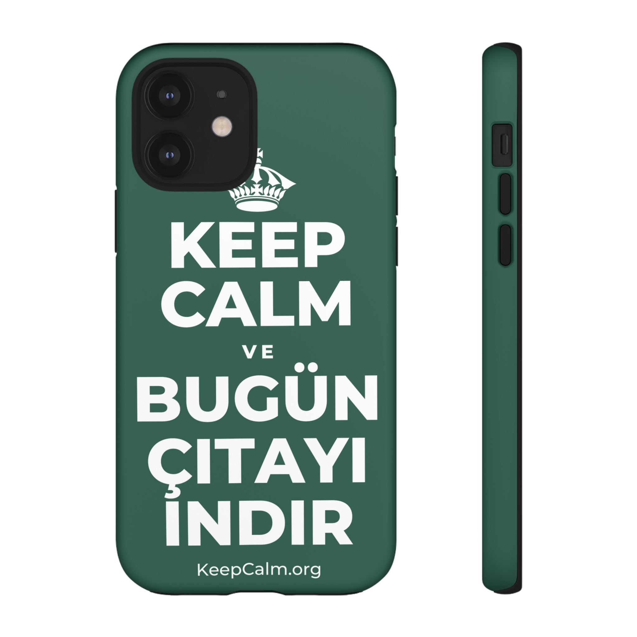 KEEP CALM VE BUGÜN ÇITAYI INDIR Phone Case