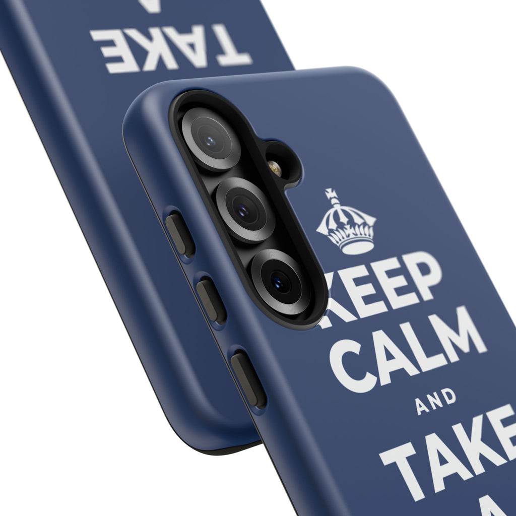 KEEP CALM AND TAKE A REAL BREAK Phone Case