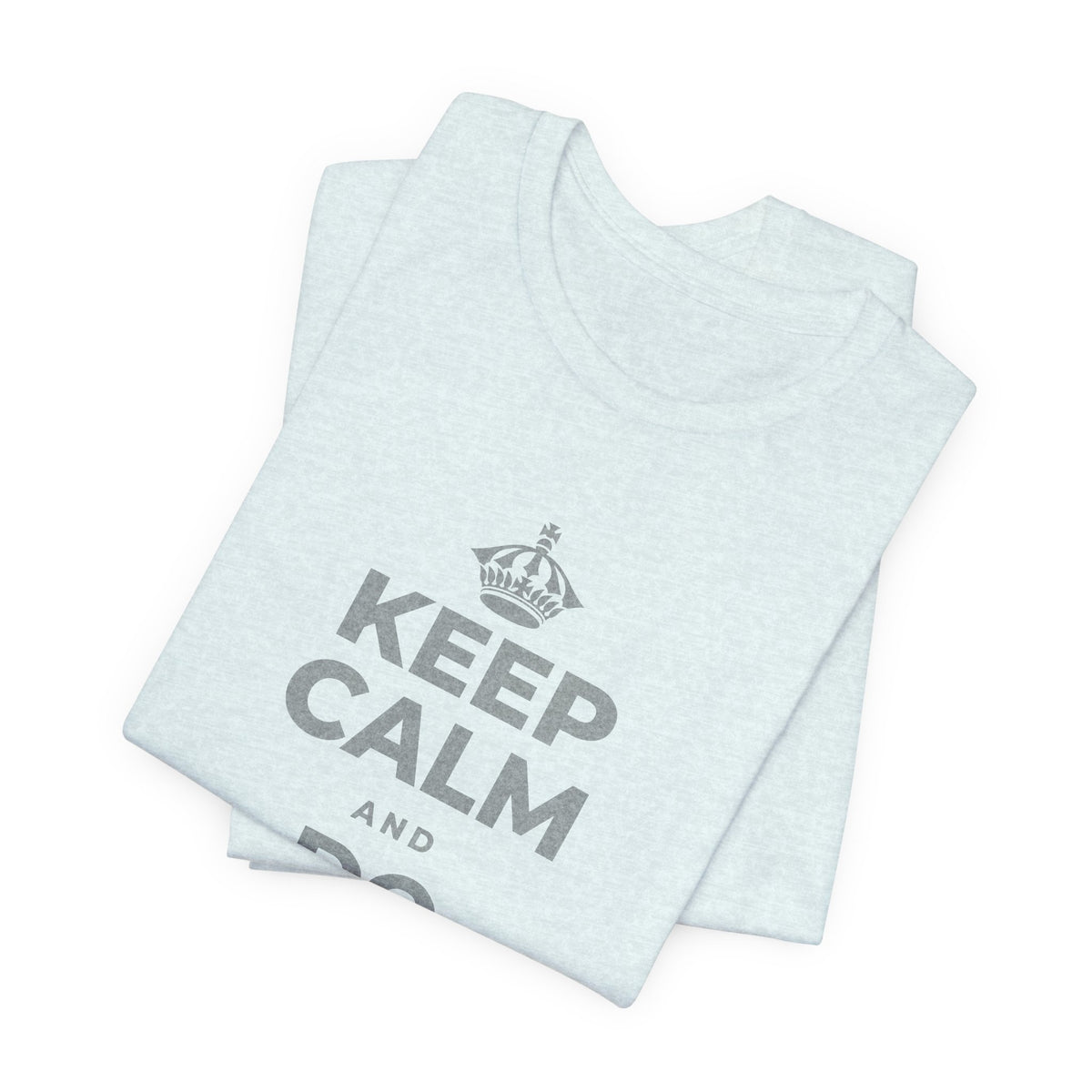 KEEP CALM AND DO TODAY'S REP T-Shirt (Soft Cream–Heather Mauve)