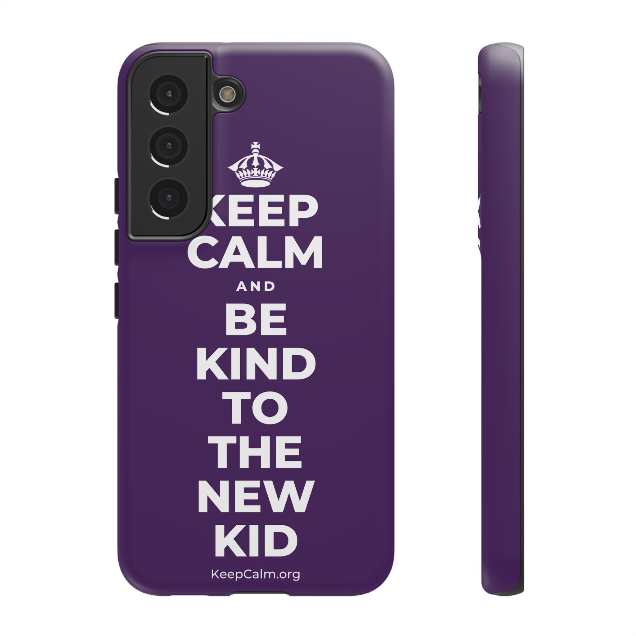 KEEP CALM AND BE KIND TO THE NEW KID Phone Case