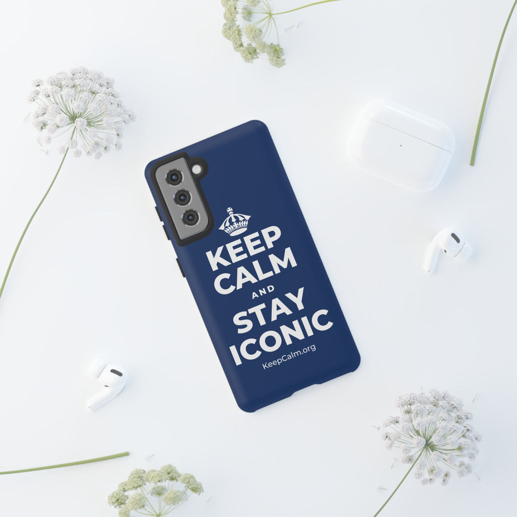 KEEP CALM AND STAY ICONIC Phone Case