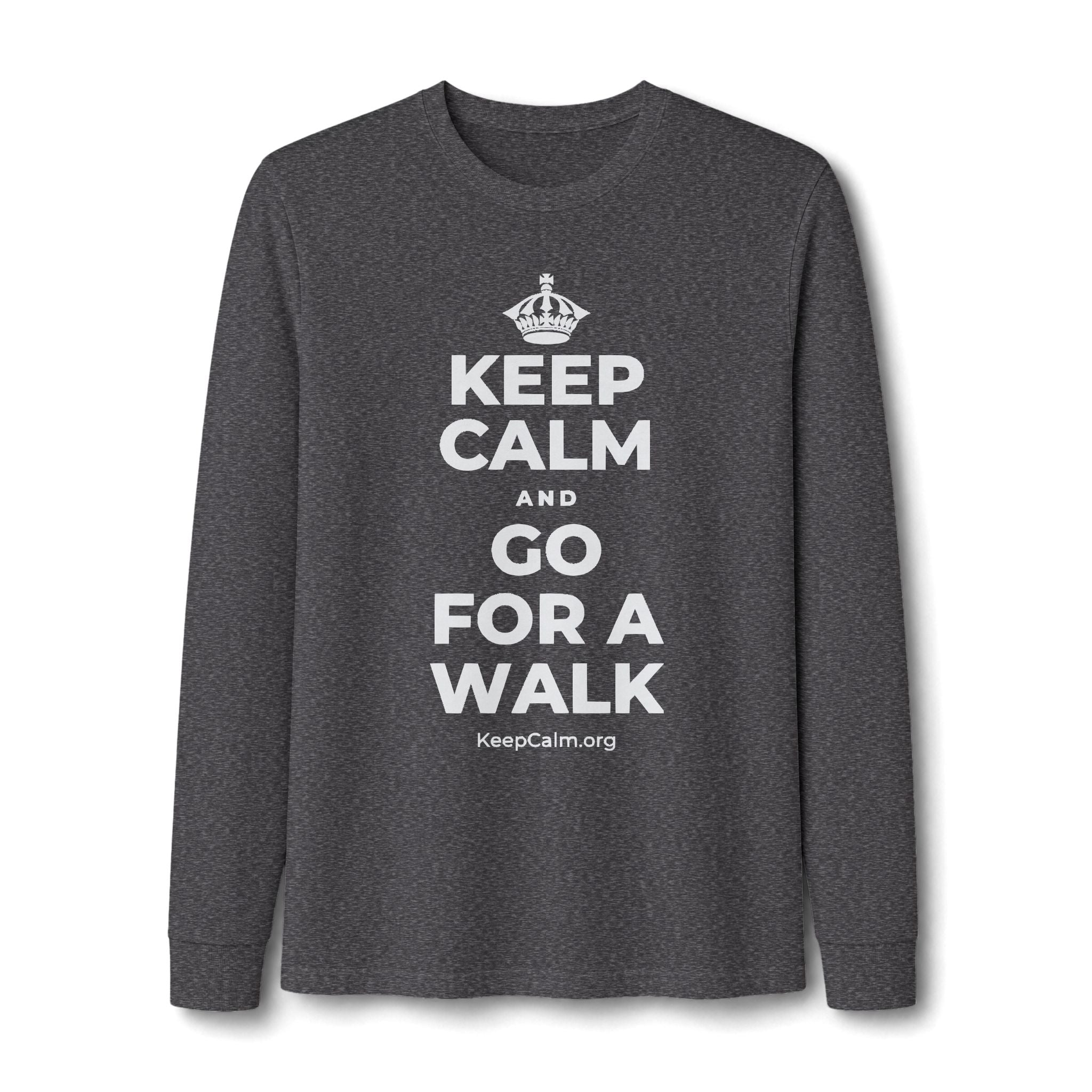KEEP CALM AND GO FOR A WALK Long Sleeve Tee