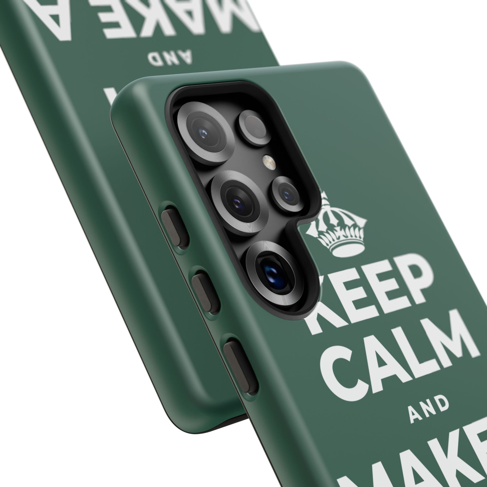 KEEP CALM AND MAKE A HAPPY MEMORY Phone Case