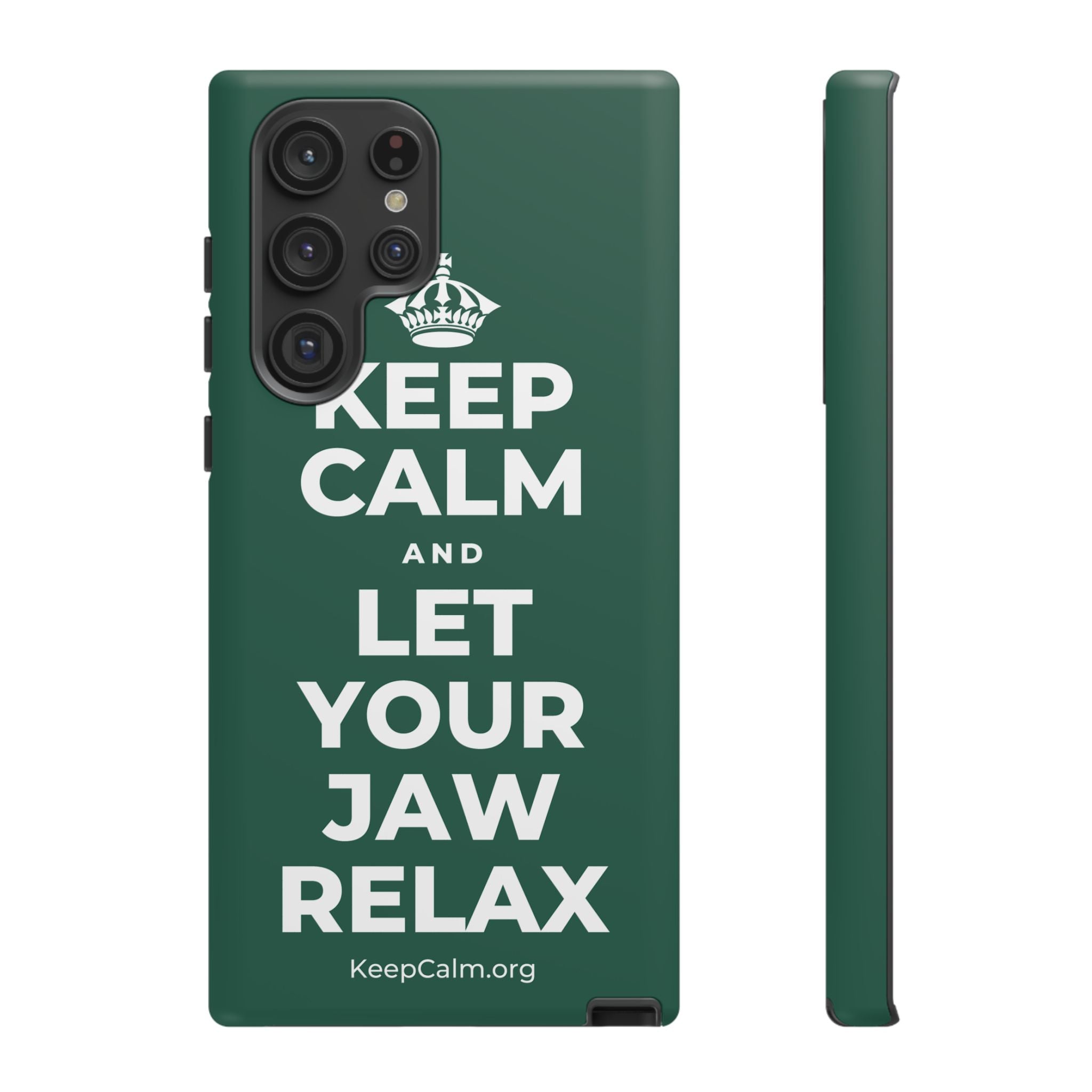 KEEP CALM AND LET YOUR JAW RELAX Phone Case